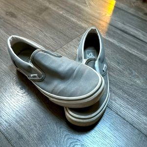 Barely warm grey vans